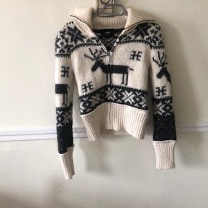 DOLCE & GABBANA WOOL and ALPACA SWEATHER/ JACKET - Size  S